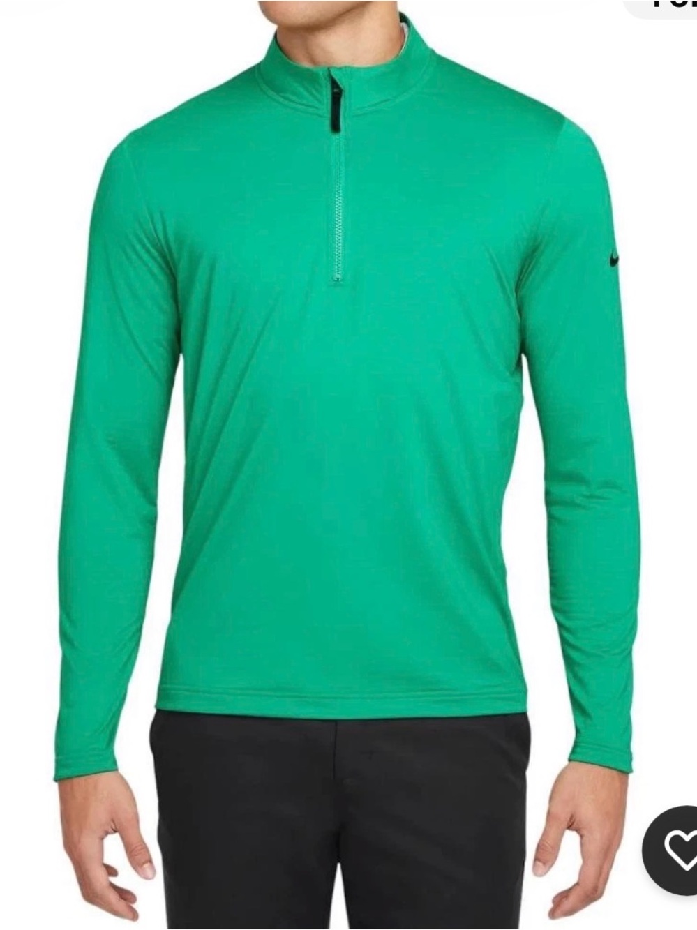 Nike Victory Dri-FIT 1/4 Zip Golf Pullover Stadium Green FD5837-324